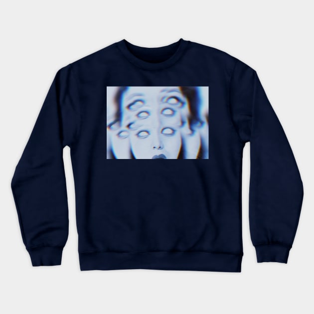 Scopophobia Crewneck Sweatshirt by clownshop